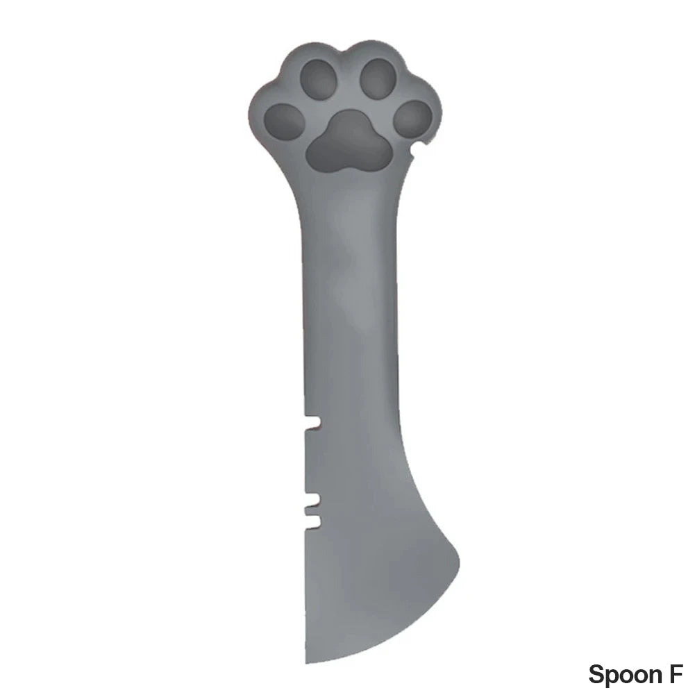 Adorable Pet Paw Spoon & Can Opener 🐾🥫 - Fun Feeding Accessory for Cats & Dogs!