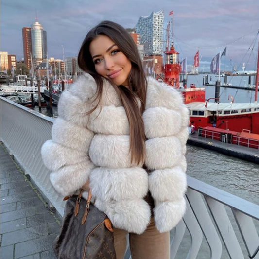 Kawaii Cozy Faux Fur Jacket 🌟✨ | Chic Winter Outerwear for Stylish Ladies ❄️💕